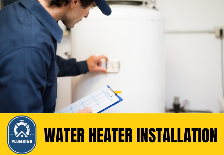 water heater installation Sheffield